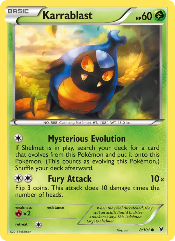 Karrablast — Noble Victories card #8