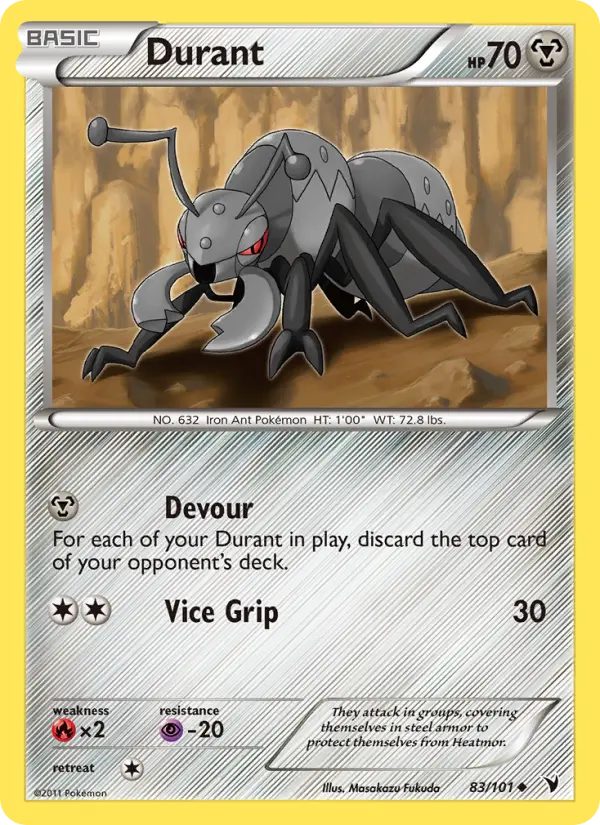 Durant — Noble Victories card #83