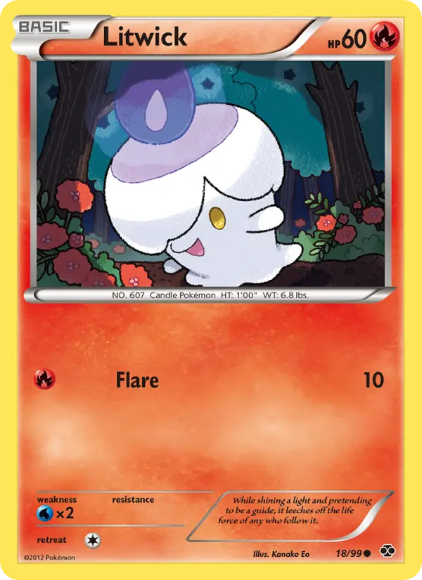 Litwick — Next Destinies card #18