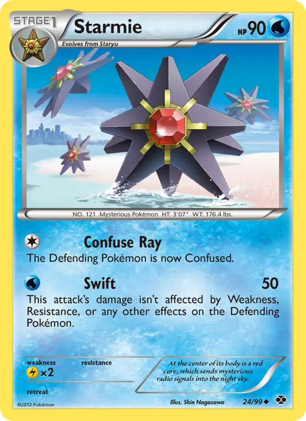 Starmie — Next Destinies card #24