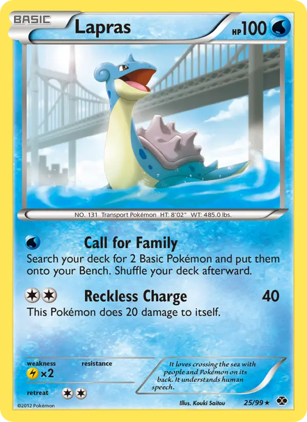 Lapras — Next Destinies card #25