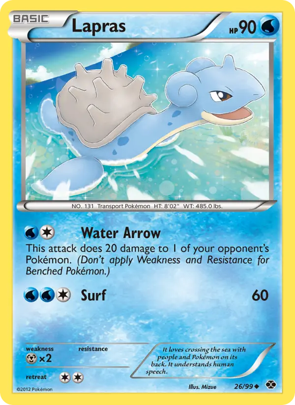 Lapras — Next Destinies card #26