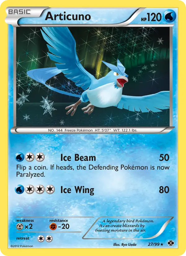 Articuno — Next Destinies card #27