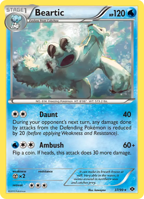 Beartic — Next Destinies card #37