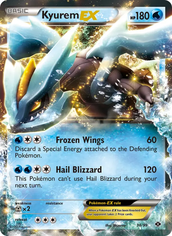 Kyurem-EX — Next Destinies card #38