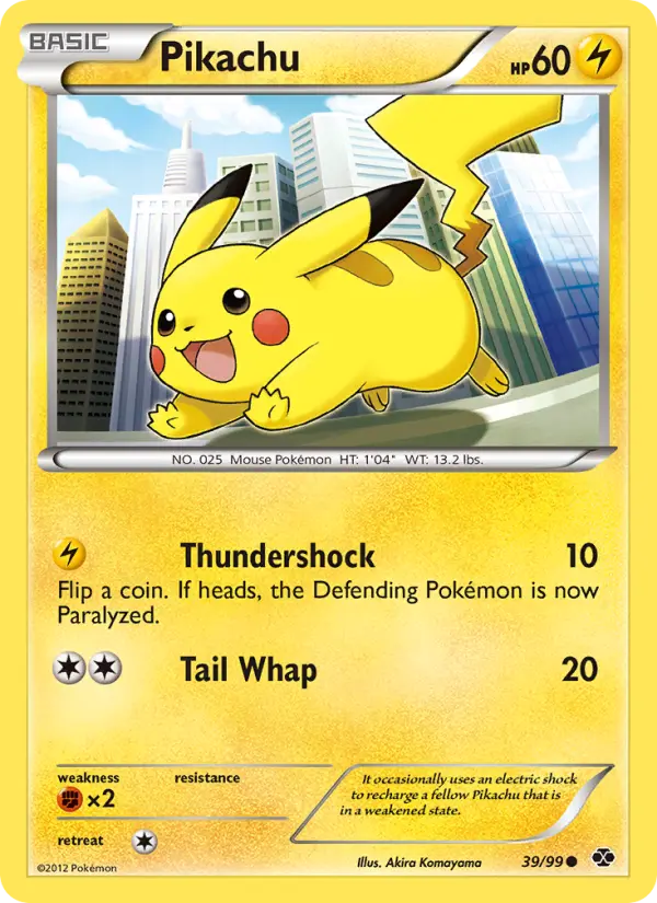Pikachu — Next Destinies card #39
