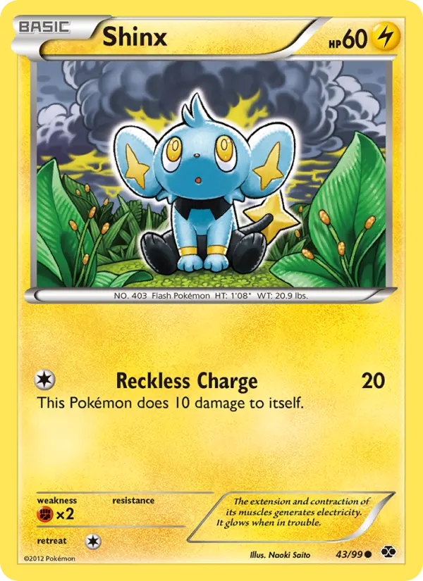 Shinx — Next Destinies card #43
