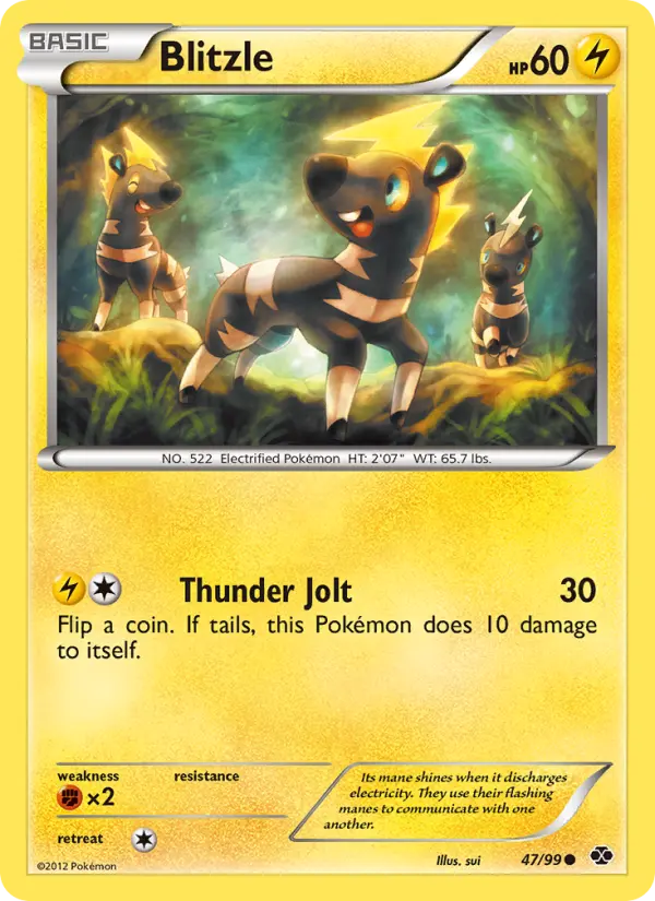 Blitzle — Next Destinies card #47