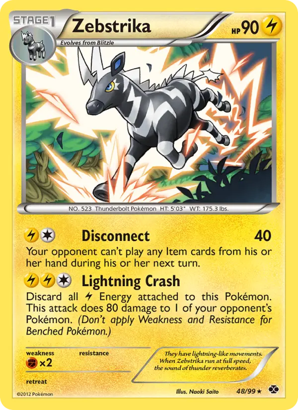 Zebstrika — Next Destinies card #48