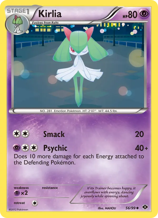 Kirlia — Next Destinies card #56