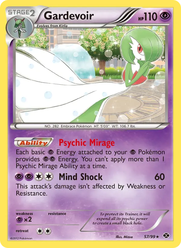 Gardevoir — Next Destinies card #57