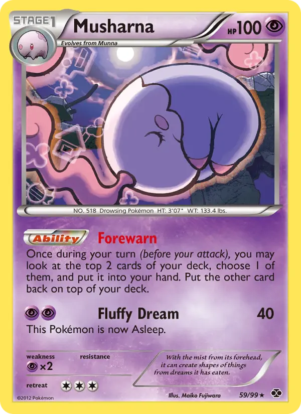 Musharna — Next Destinies card #59