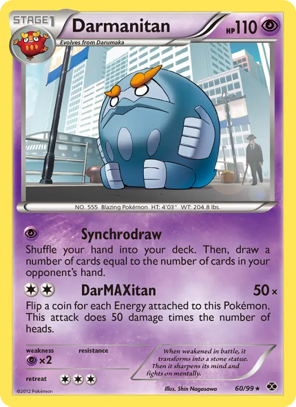 Darmanitan — Next Destinies card #60