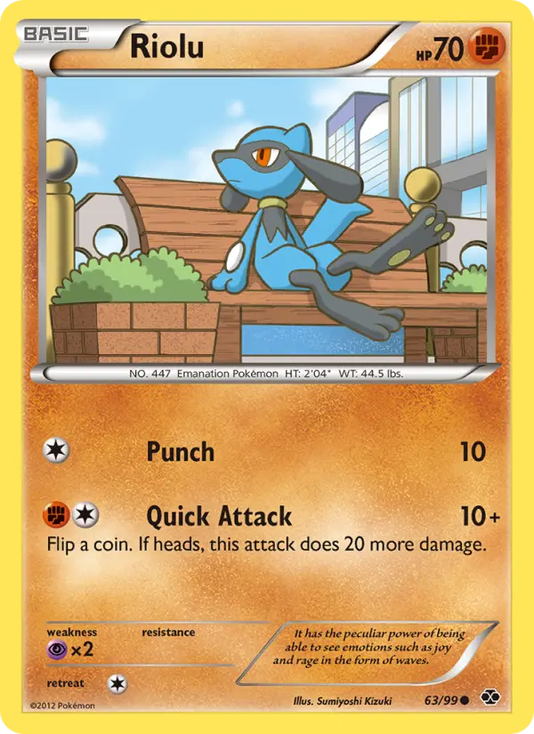 Riolu — Next Destinies card #63