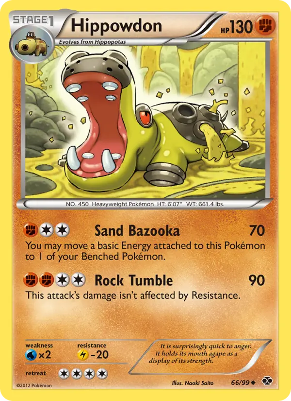 Hippowdon — Next Destinies card #66