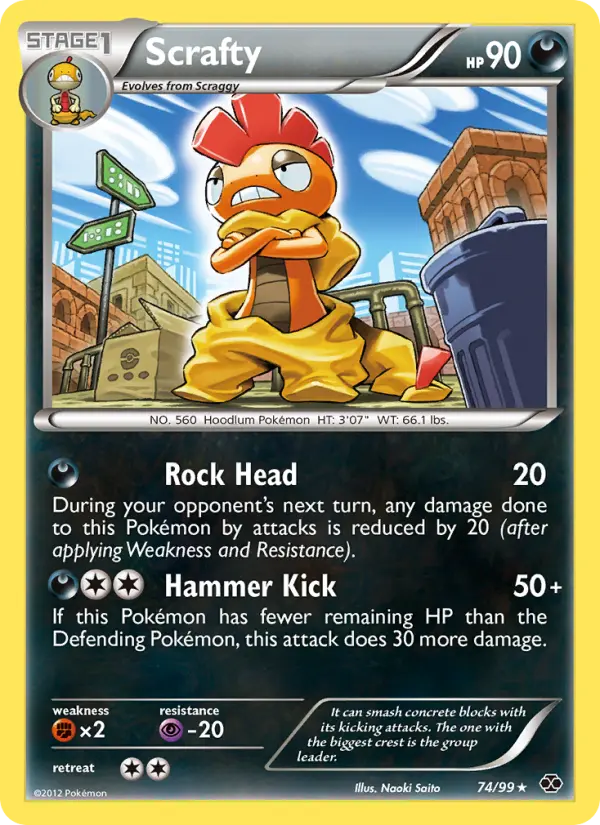 Scrafty — Next Destinies card #74