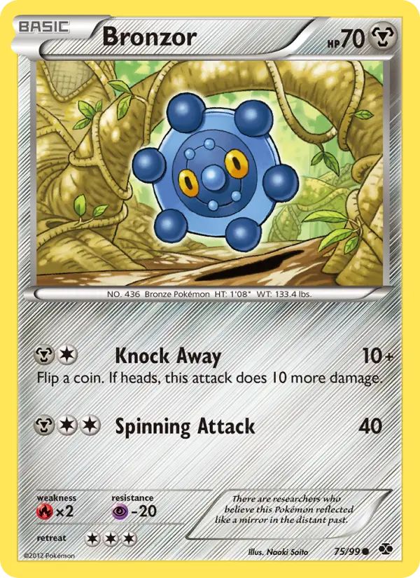 Bronzor — Next Destinies card #75
