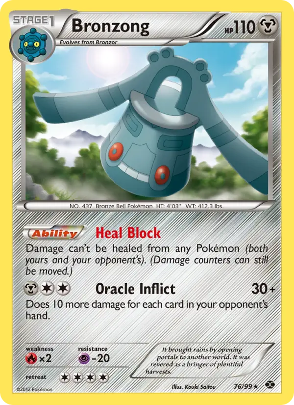 Bronzong — Next Destinies card #76