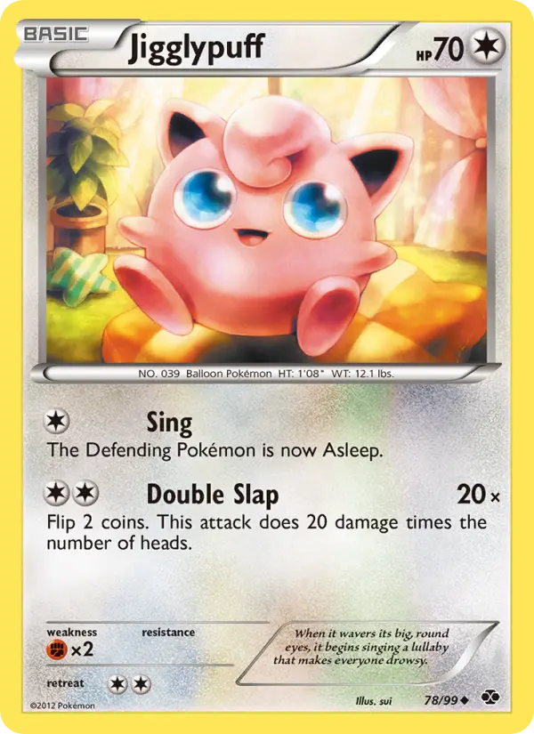 Jigglypuff — Next Destinies card #78