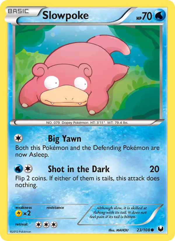 Slowpoke — Dark Explorers card #23