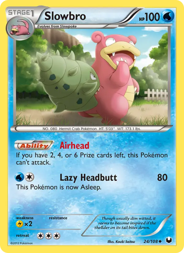 Slowbro — Dark Explorers card #24