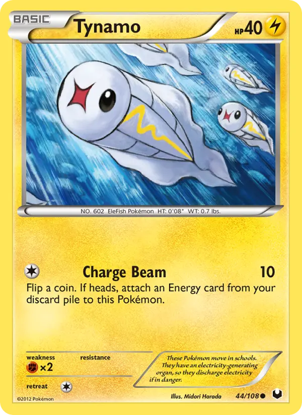 Tynamo — Dark Explorers card #44