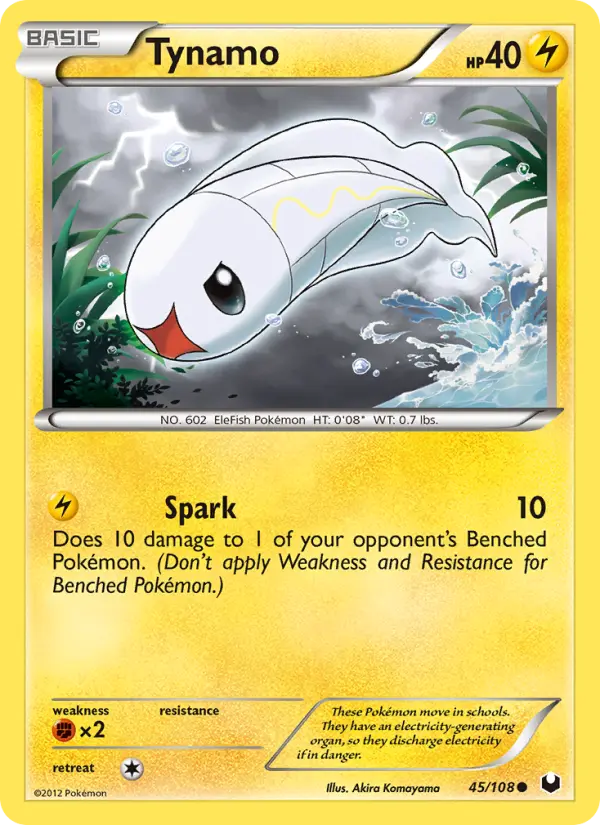 Tynamo — Dark Explorers card #45