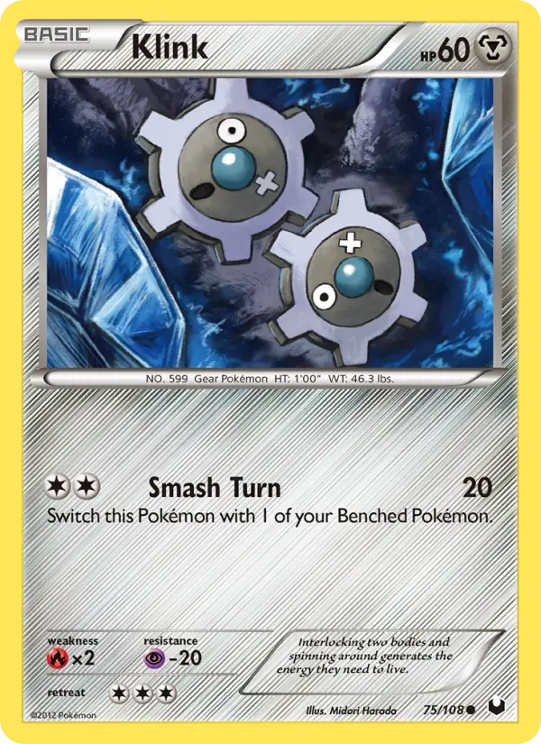 Klink — Dark Explorers card #75
