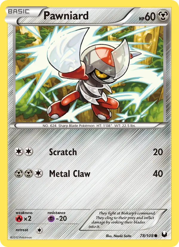 Pawniard — Dark Explorers card #78
