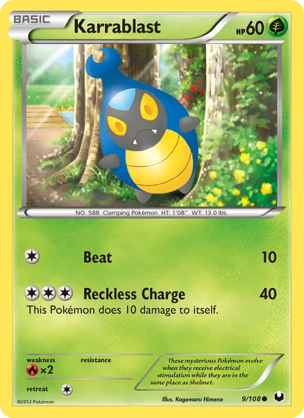 Karrablast — Dark Explorers card #9