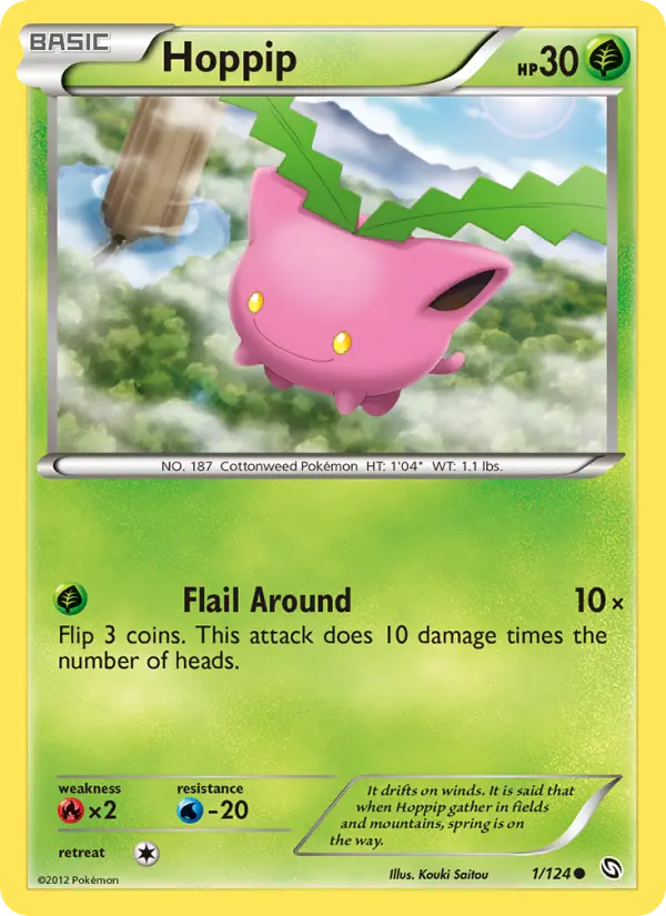 Hoppip — Dragons Exalted card #1