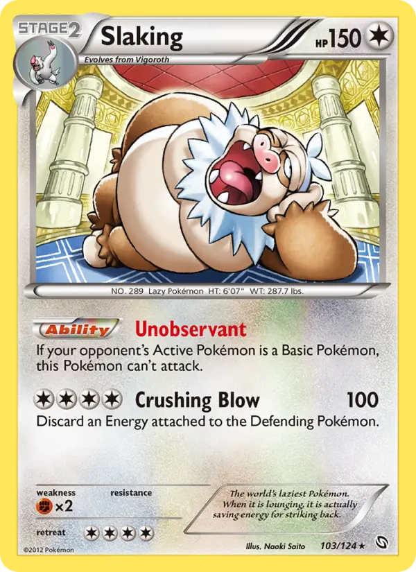 Slaking — Dragons Exalted card #103