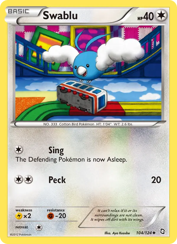 Swablu — Dragons Exalted card #104