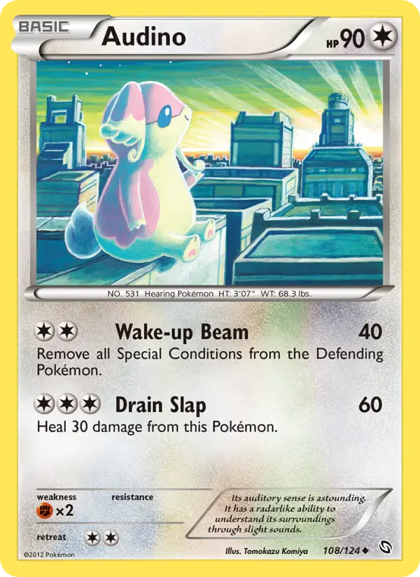 Audino — Dragons Exalted card #108