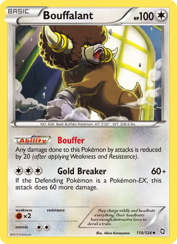 Bouffalant — Dragons Exalted card #110