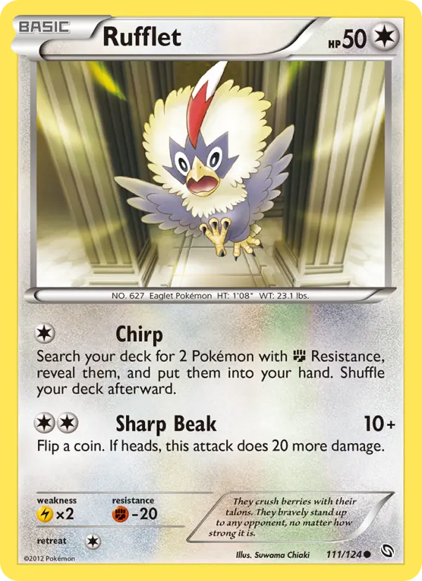 Rufflet — Dragons Exalted card #111