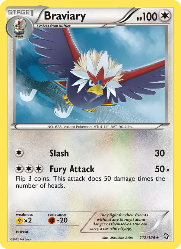 Braviary — Dragons Exalted card #112