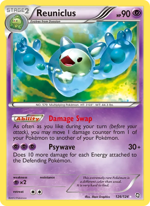 Reuniclus — Dragons Exalted card #126