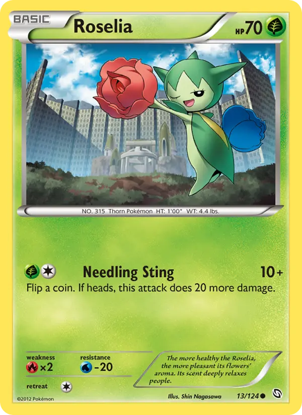 Roselia — Dragons Exalted card #13