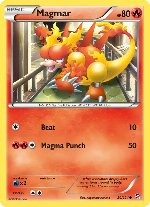 Magmar — Dragons Exalted card #20