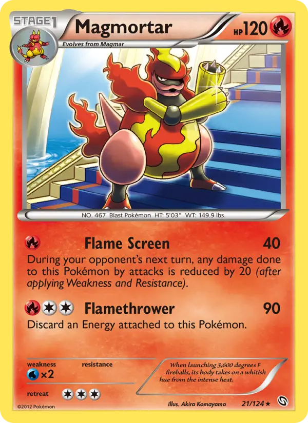 Magmortar — Dragons Exalted card #21