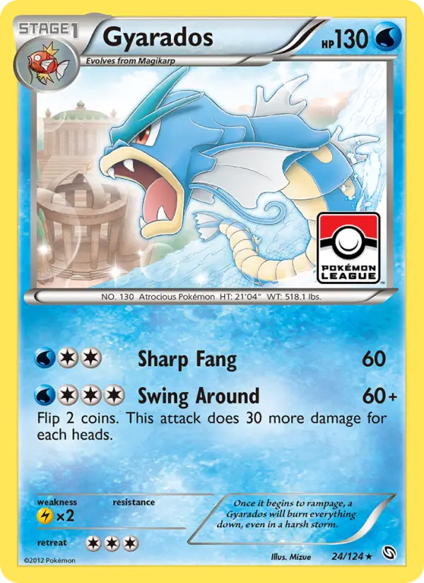Gyarados — Dragons Exalted card #24