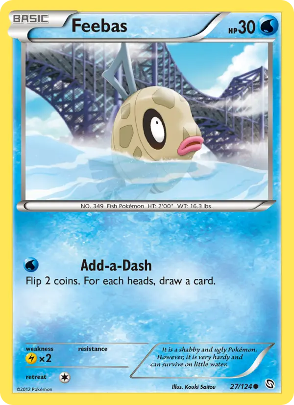 Feebas — Dragons Exalted card #27