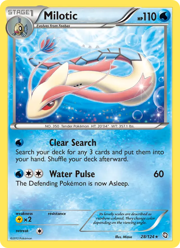 Milotic — Dragons Exalted card #28