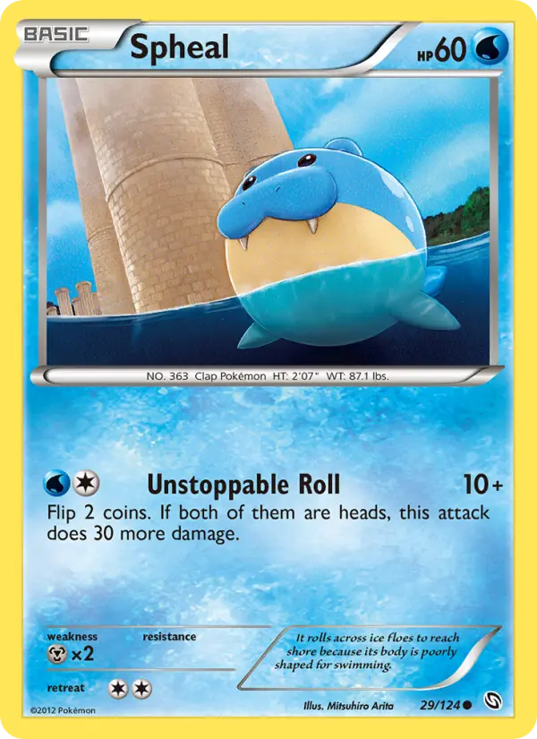 Spheal — Dragons Exalted card #29