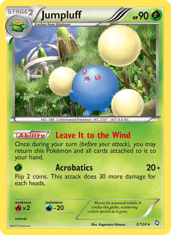 Jumpluff — Dragons Exalted card #3