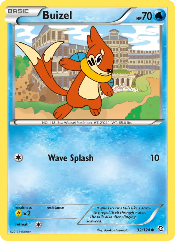 Buizel — Dragons Exalted card #32