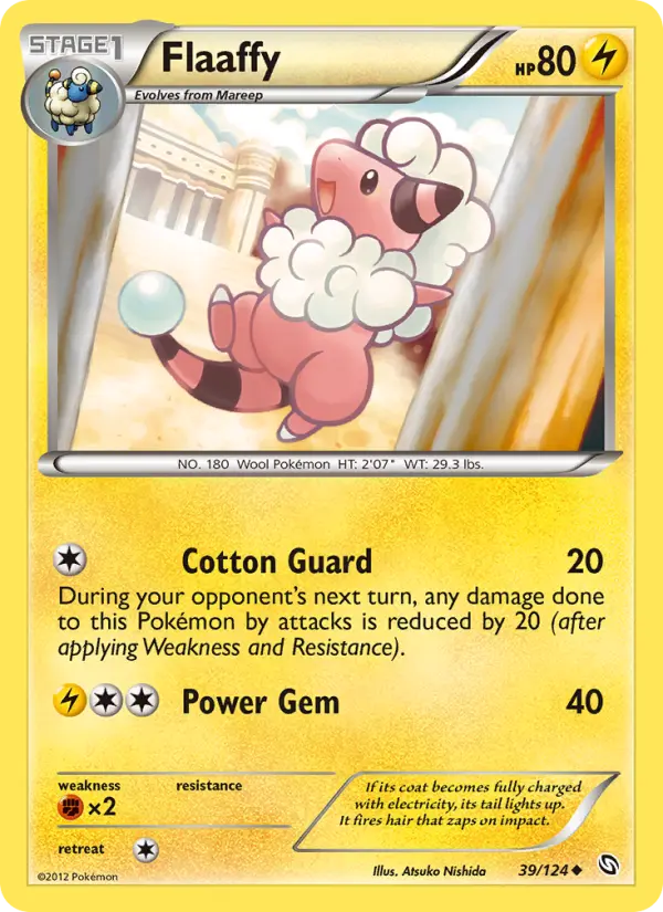 Flaaffy — Dragons Exalted card #39