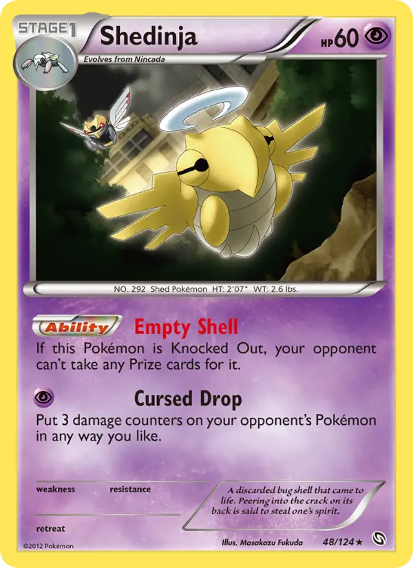 Shedinja — Dragons Exalted card #48
