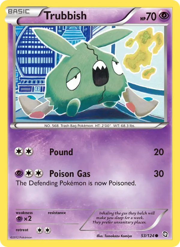 Trubbish — Dragons Exalted card #53